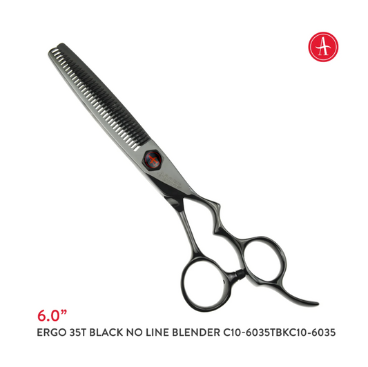 Above Ergo 35T Thinning Shears Black