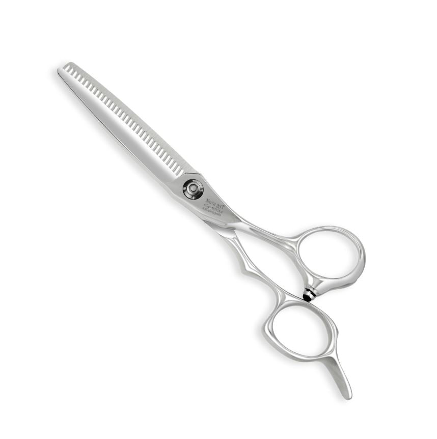 Above NOVA 33T No-Line Blending Shears - 6"