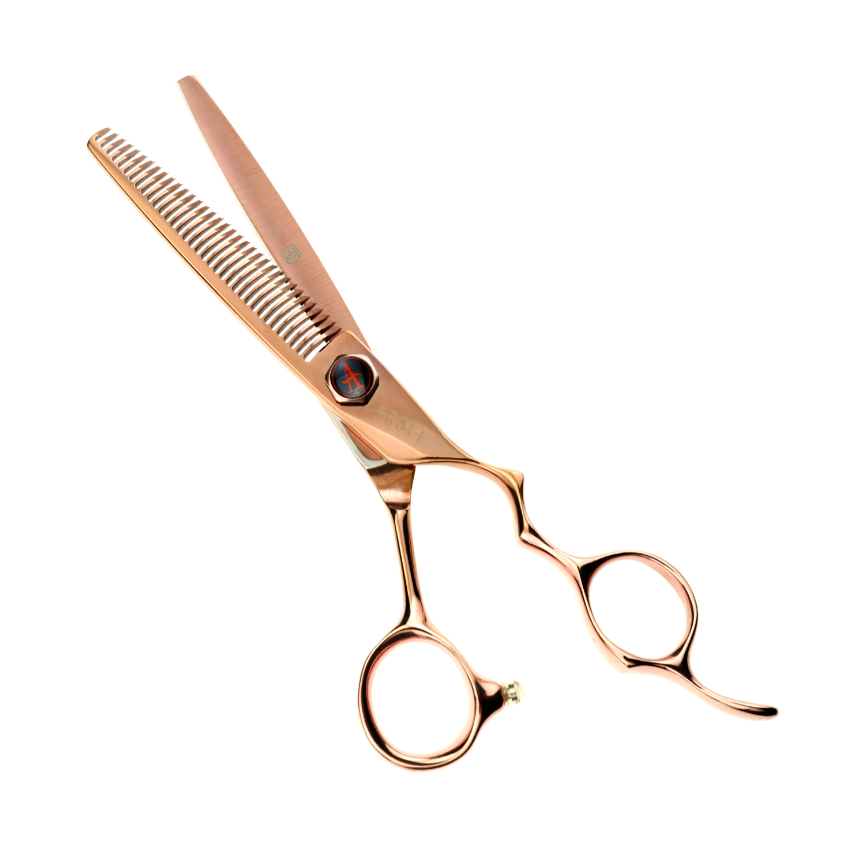 Above Ergo 35T Thinning Shears Rose Gold - 6"