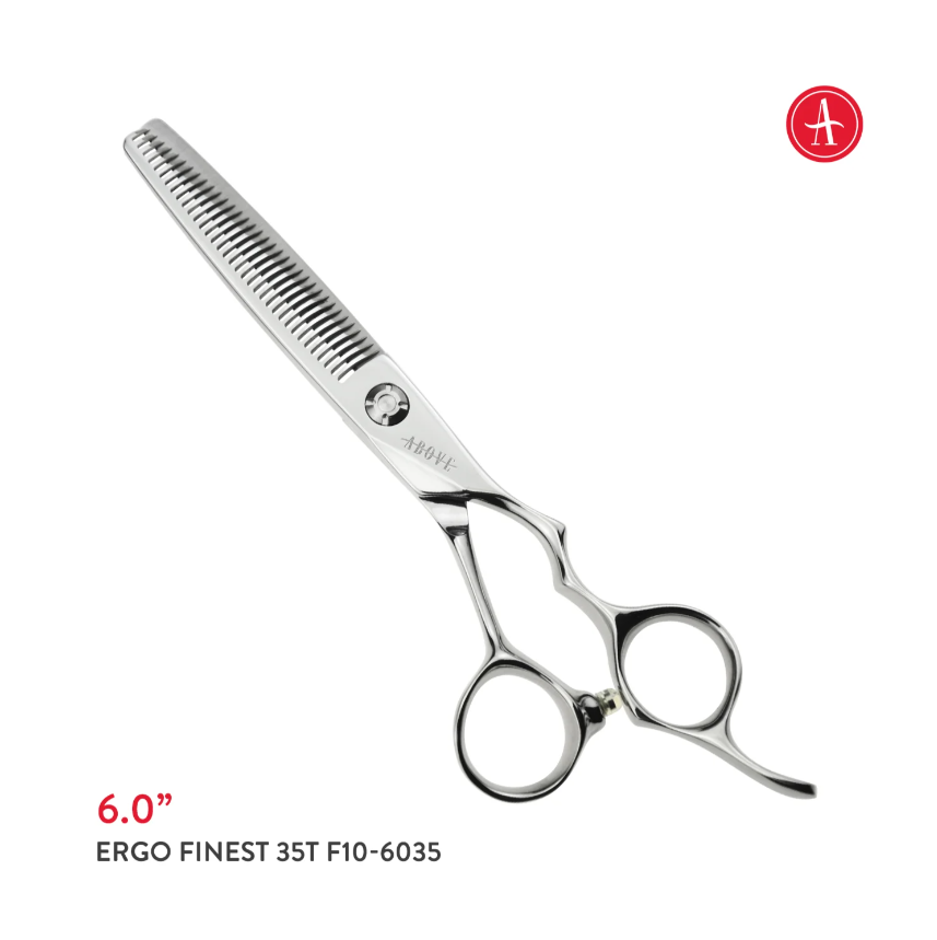 Above Ergo Finest 35T No-Line Thinning Shears - 6"