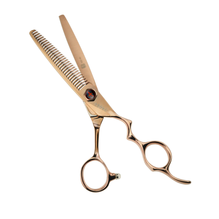 Above Ergo 30T Thinning Shears Rose Gold - 6"