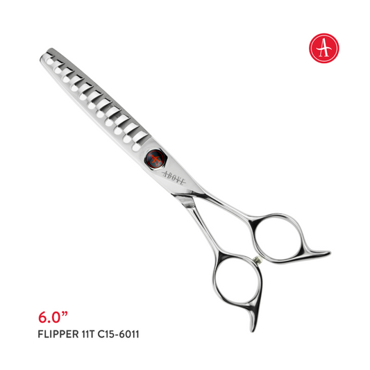 Above Flipper 11 TT Texturizing Shears - 6"