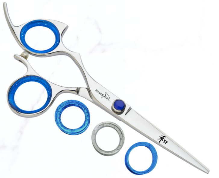 Professional Shears Non-Swivel Lefty - Shark Fin