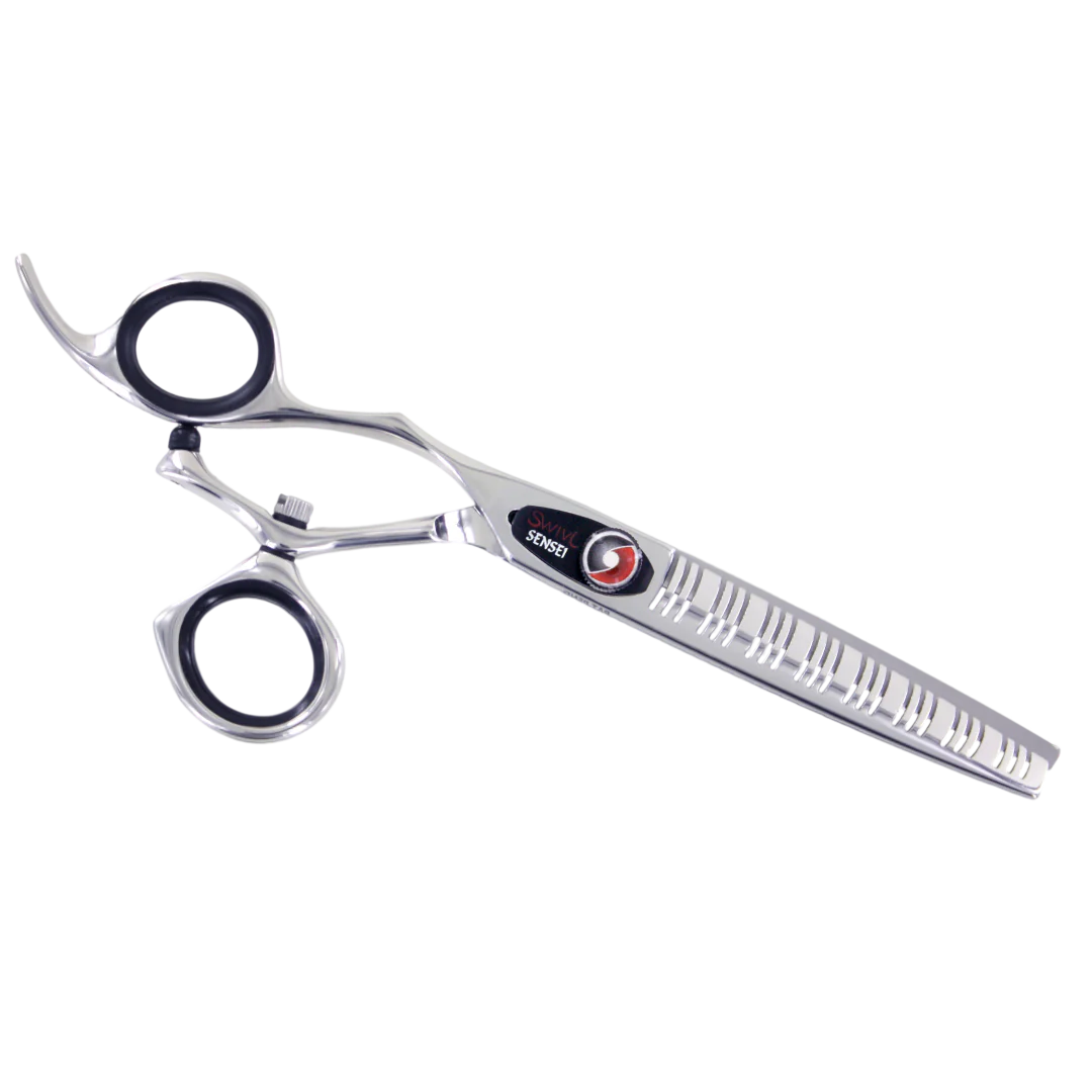 Swivel 3D Texture Mixed Tooth Lefty - Sensei Shears