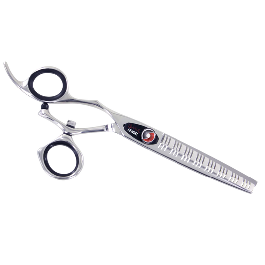 Swivel 3D Texture Mixed Tooth Lefty - Sensei Shears