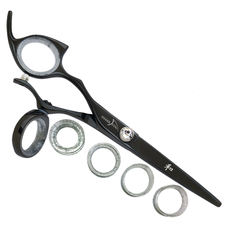 Professional Shears Swivel Lefty - Shark Fin