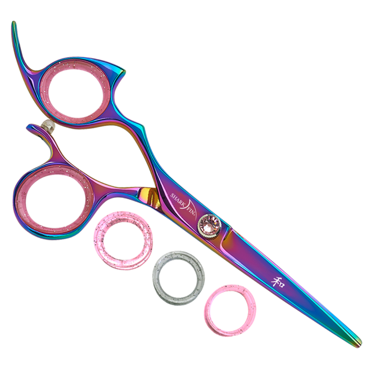 Professional Shears Non-Swivel Lefty - Shark Fin