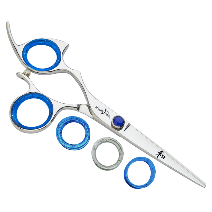 Professional Shears Non-Swivel Lefty - Shark Fin