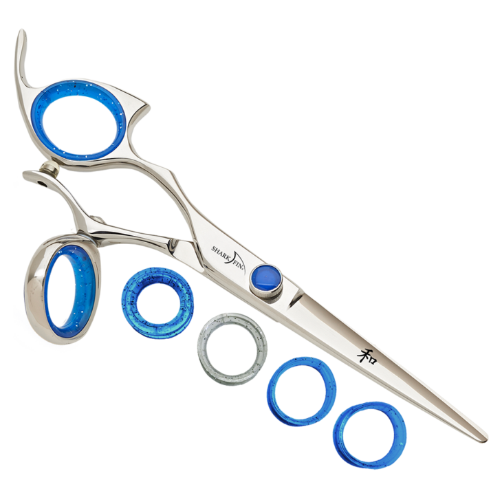 Professional Shears Swivel Lefty - Shark Fin