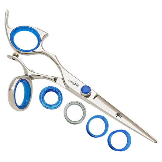 Professional Shears Swivel Lefty - Shark Fin